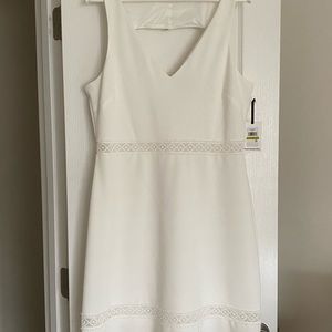 BOGO! Kensie White Fringe Dress